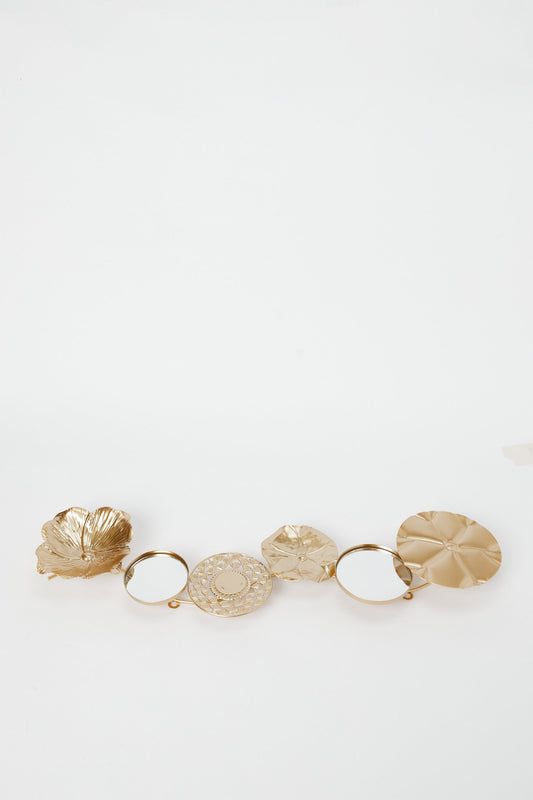 Redtag-Gold-Metal-Decorative-Abstract-Walldecor-Category:Frames,-Colour:Gold,-Deals:New-In,-Filter:Home-Decor,-H1:HMW,-H2:HOM,-H3:WDM,-H4:MIR,-HMW-HOM-Wall-Decor-&-Mirrors,-New-In-HMW-HOM,-Non-Sale,-Promo:JULIETTE,-RMD,-S23B,-Season:S23B,-Section:Homewares,-Style:FRAMED-Home-Decor-