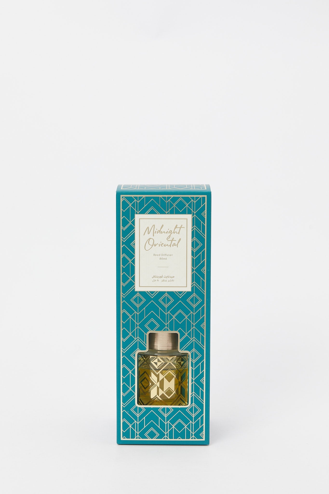 Redtag-Blue-Diffuser-With-Reed-80Ml(Gold-Decal)-Category:Candles,-Colour:Blue,-Deals:New-In,-Filter:Home-Decor,-H1:HMW,-H2:HOM,-H3:CNF,-H4:DIF,-HMW-HOM-Candle-&-Fragrances,-New-In-HMW-HOM,-Non-Sale,-Promo:RIVA,-S23C,-Season:S23C,-Section:Homewares,-Style:DIFFUSER-Home-Decor-
