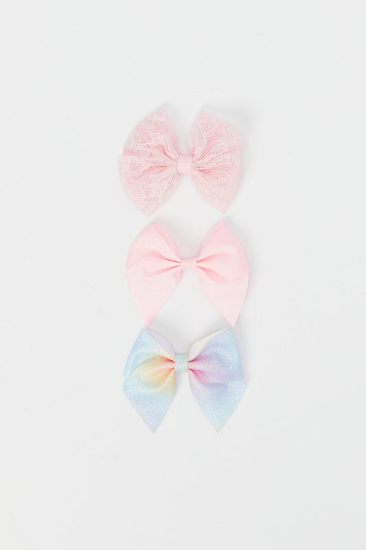 Redtag-S/3-Hair-Clip-Category:Hair-Accessories,-Colour:Assorted,-Filter:Girls-Accessories,-GIR-Hair-Accessories,-New-In,-New-In-GIR-ACC,-Non-Sale,-RMD,-S23B,-Section:Girls-(0-to-14Yrs)-Girls-