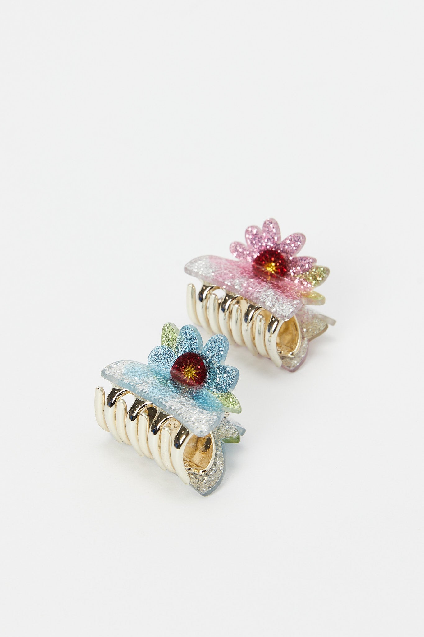 Redtag-S/2-Hair-Claw-Category:Hair-Accessories,-Colour:Assorted,-Filter:Girls-Accessories,-GIR-Hair-Accessories,-New-In,-New-In-GIR-ACC,-Non-Sale,-RMD,-S23B,-Section:Girls-(0-to-14Yrs)-Girls-