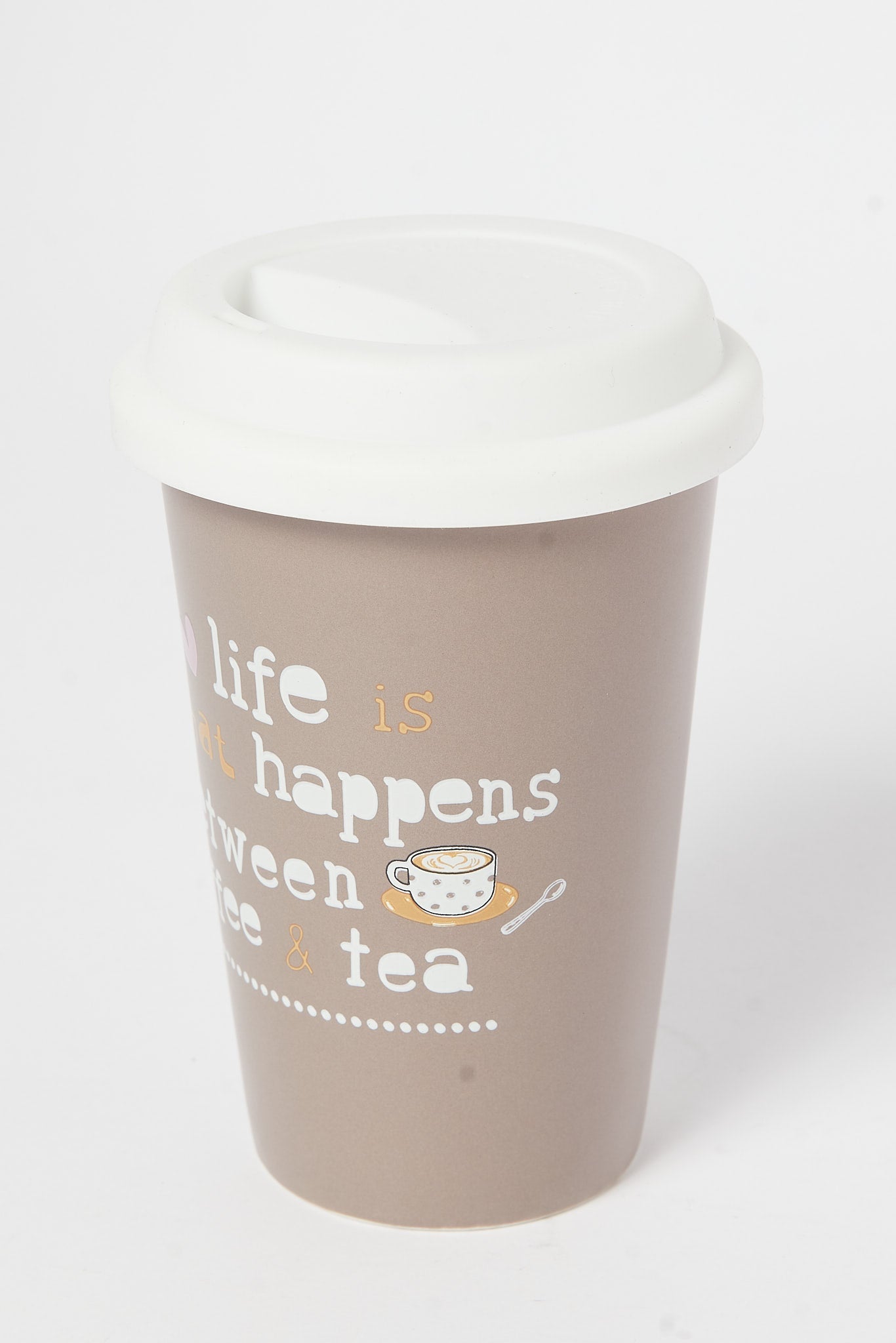 Redtag-Grey-Travel-Mug-Category:Cups-&-Mugs,-Colour:Grey,-Deals:New-In,-Filter:Home-Dining,-H1:HMW,-H2:DIN,-H3:CRC,-H4:CSN,-HMW-DIN-Crockery,-New-In-HMW-DIN,-Non-Sale,-S23B,-Season:S23B,-Section:Homewares-Home-Dining-