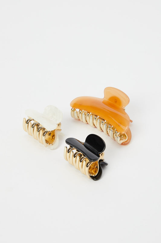 Redtag-Hair-Claw-Category:Hair-Accessories,-Colour:Assorted,-Filter:Women's-Accessories,-LEC-Hair-Accessories,-New-In,-New-In-Women-ACC,-Non-Sale,-RMD,-S23B,-Section:Women-Women-
