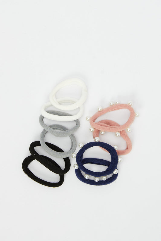 Redtag-Elastic-Category:Hair-Accessories,-Colour:Assorted,-Filter:Women's-Accessories,-New-In,-New-In-Women-ACC,-Non-Sale,-RMD,-S23B,-Section:Women,-Women-Hair-Accessories-Women-