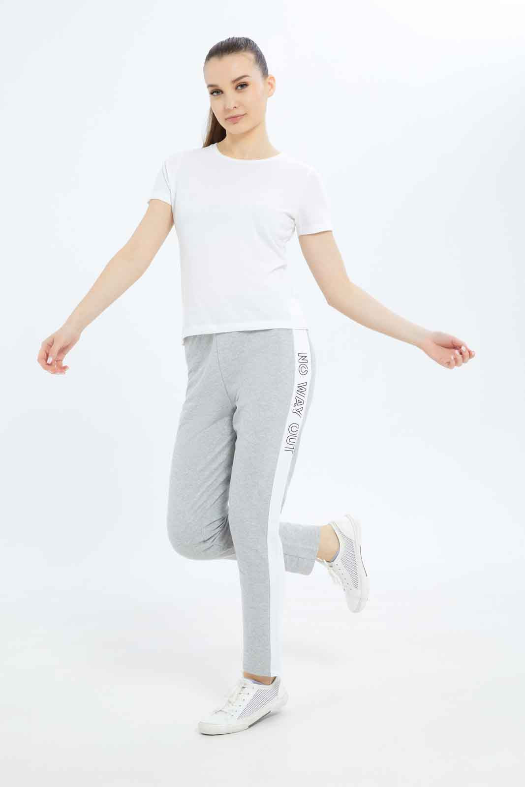 Redtag-Women-Ivory-Basic-Jogger-With-Side-Tape-Category:Joggers,-Colour:Ivory,-Deals:New-In,-Filter:Women's-Clothing,-New-In-Women-APL,-Non-Sale,-S23B,-Section:Women,-TBL,-Women-Joggers-Women's-