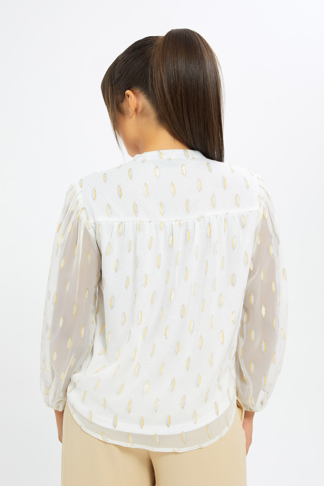 Redtag-Women-White-Metallic-Dobby-Ls-Blouse-Category:Blouses,-Colour:White,-Deals:New-In,-Event:RMD,-Filter:Women's-Clothing,-H1:LWR,-H2:LAD,-H3:BLO,-H4:CBL,-New-In-Women-APL,-Non-Sale,-Promo:RMD,-RMD,-S23C,-Season:S23C,-Section:Women,-Women-Blouses-Women's-