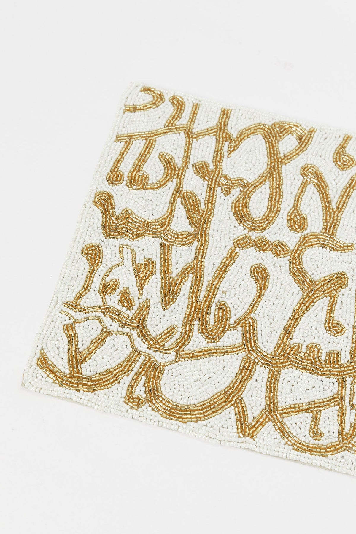 Redtag-Gold-Rectangular-Beaded-Embroidered-Placemat-Category:Placemats-&-Coasters,-Colour:Gold,-Deals:New-In,-Filter:Home-Dining,-H1:HMW,-H2:DIN,-H3:KIS,-H4:MAC,-HMW-DIN-Kitchen-Accessories,-New-In-HMW-DIN,-Non-Sale,-S23B,-Season:S23B,-Section:Homewares-Home-Dining-