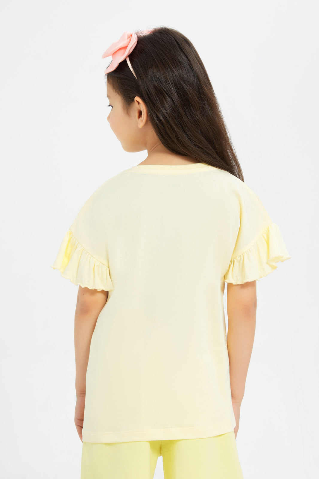 Redtag-Girls-Orange-Marie-Tshirt-Category:T-Shirts,-CHA,-CHR:CHR,-Colour:Orange,-Deals:New-In,-Filter:Girls-(2-to-8-Yrs),-GIR-T-Shirts,-H1:KWR,-H2:GIR,-H3:TSH,-H4:CAT,-New-In-GIR-APL,-Non-Sale,-Promo:TBL,-S23C,-Season:S23C,-Section:Girls-(0-to-14Yrs),-TBL-Girls-2 to 8 Years