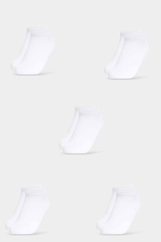 Redtag-Boys-Pack-Of-5--Ankle-Length-White-Socks-365,-BOY-Socks,-Category:Socks,-Colour:White,-Deals:New-In,-Filter:Boys-(2-to-8-Yrs),-New-In-BOY-APL,-Non-Sale,-Section:Boys-(0-to-14Yrs)-Boys-2 to 8 Years