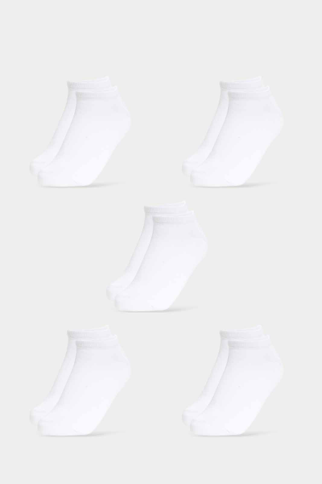 Redtag-Boys-Pack-Of-5--Ankle-Length-White-Socks-365,-BSR-Socks,-Category:Socks,-Colour:White,-Deals:New-In,-Filter:Senior-Boys-(8-to-14-Yrs),-New-In-BSR-APL,-Non-Sale,-Section:Boys-(0-to-14Yrs)-Senior-Boys-9 to 14 Years