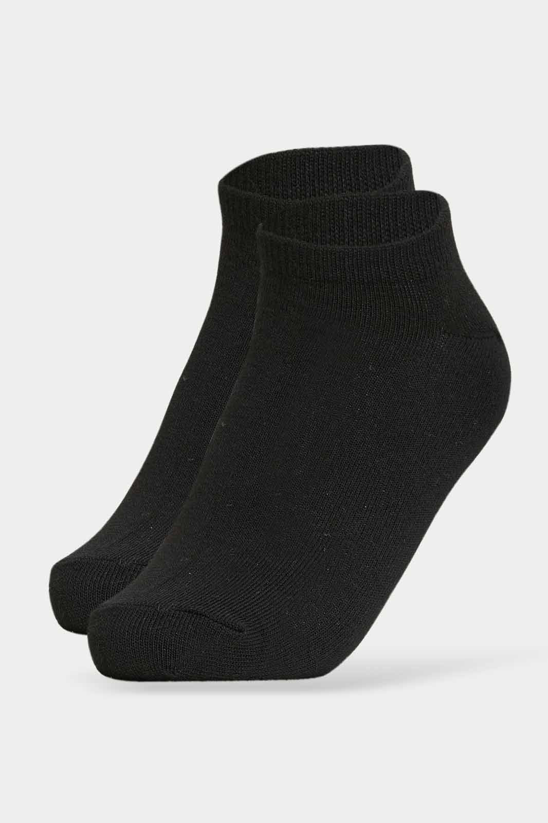 Redtag-Girls-Pack-Of-5--Ankle-Length-Black-Socks-365,-Category:Socks,-Colour:Black,-Deals:New-In,-Filter:Senior-Girls-(8-to-14-Yrs),-GSR-Socks,-New-In-GSR-APL,-Non-Sale,-Section:Girls-(0-to-14Yrs)-Senior-Girls-9 to 14 Years