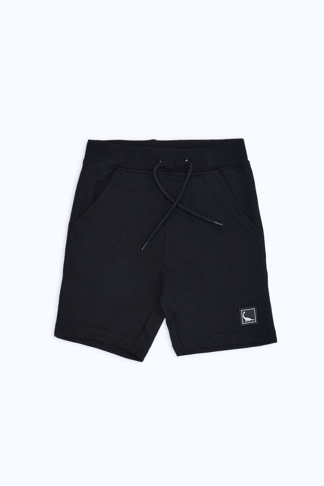 Redtag-Boys-Black-Terry-Active-Short-Category:Shorts,-Colour:Black,-Deals:New-In,-Filter:Infant-Boys-(3-to-24-Mths),-H1:KWR,-H2:INB,-H3:SPW,-H4:AST,-INB-Shorts,-New-In-INB-APL,-Non-Sale,-S23C,-Season:S23C,-Section:Boys-(0-to-14Yrs)-Infant-Boys-3 to 24 Months