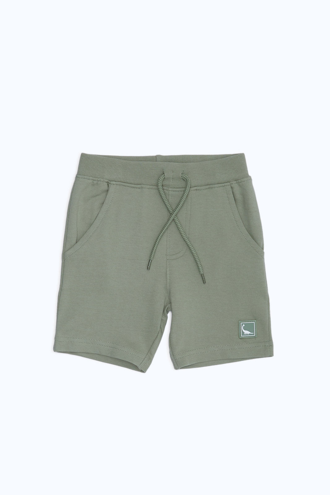 Redtag-Boys-Olive-Terry-Short-Category:Shorts,-Colour:Green,-Deals:New-In,-Filter:Infant-Boys-(3-to-24-Mths),-H1:KWR,-H2:INB,-H3:SPW,-H4:AST,-INB-Shorts,-New-In-INB-APL,-Non-Sale,-S23C,-Season:S23C,-Section:Boys-(0-to-14Yrs)-Infant-Boys-3 to 24 Months