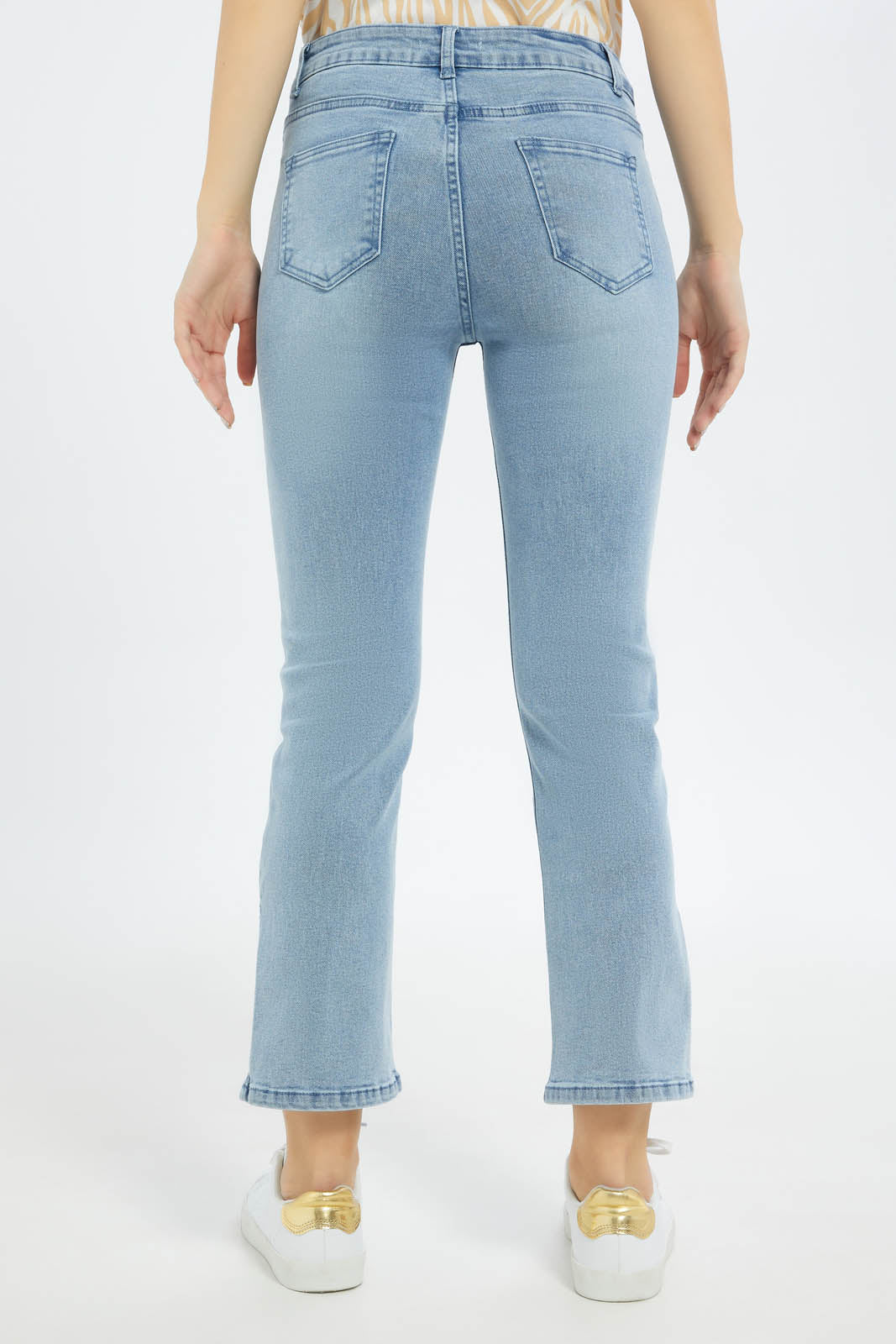 Redtag-Women-Medium-Wash-Mid-Waist-Straight-Jeans-Category:Jeans,-Colour:Indigo,-Deals:New-In,-Filter:Women's-Clothing,-FIT-WALL-(FTW),-New-In-Women-APL,-Non-Sale,-S23C,-Section:Women,-Women-Jeans-Women's-