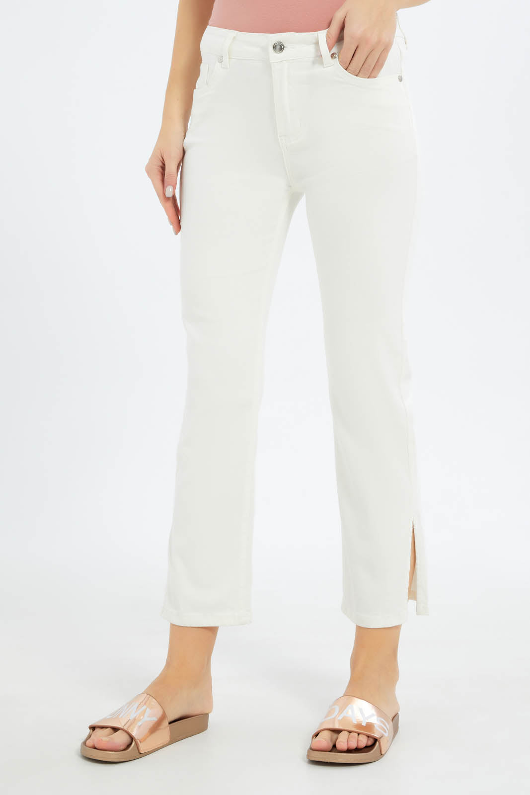 Redtag-Women-White-Mid-Waist-Straight-Jeans-Category:Jeans,-Colour:White,-Deals:New-In,-Filter:Women's-Clothing,-FIT-WALL-(FTW),-New-In-Women-APL,-Non-Sale,-S23C,-Section:Women,-Women-Jeans-Women's-