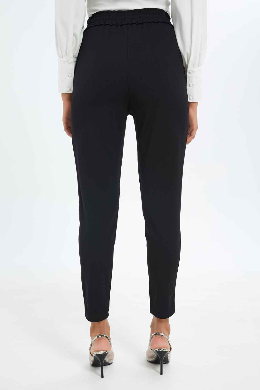 Redtag-Women-Tapered-Drawstring-Trouser-Category:Trousers,-Colour:Black,-Deals:New-In,-Filter:Women's-Clothing,-New-In-Women-APL,-Non-Sale,-S23C,-Section:Women,-Women-Trousers-Women's-