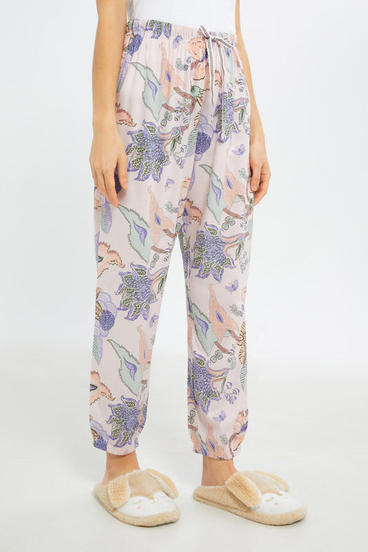 Redtag-Women-Assorted-Woven-Pajama-Bottom-Category:Pyjama-Bottoms,-Colour:Assorted,-Deals:New-In,-Filter:Women's-Clothing,-H1:LWR,-H2:LDN,-H3:NWR,-H4:PJB,-New-In-Women-APL,-Non-Sale,-Promo:TBL,-S23C,-Season:S23C,-Section:Women,-TBL,-Women-Pyjama-Bottoms--