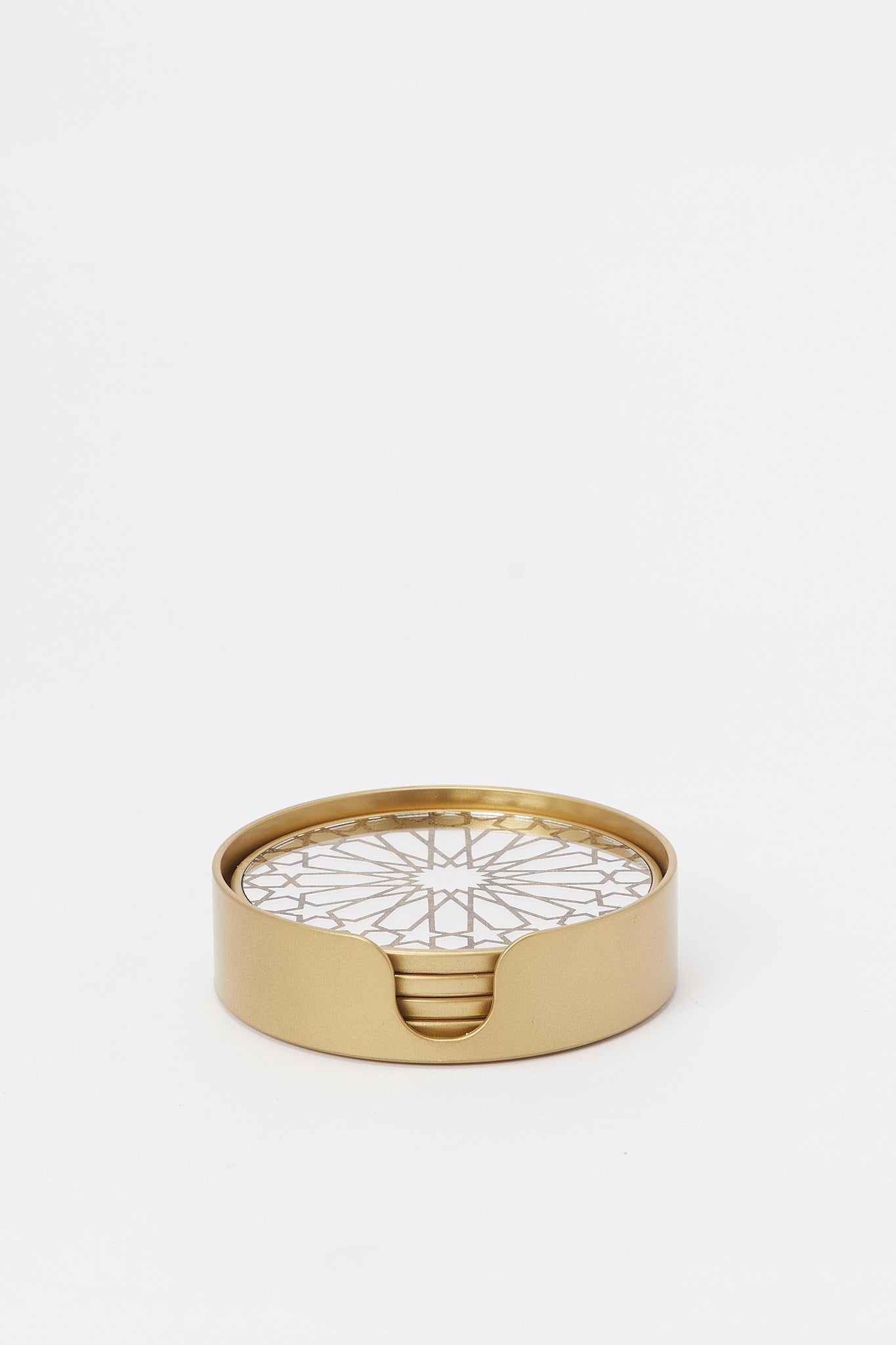 Redtag-Gold-Geometric-Coaster-(5-Piece)-Category:Bakeware,-Colour:Gold,-Deals:New-In,-Filter:Home-Dining,-H1:HMW,-H2:DIN,-H3:SEW,-H4:SSI,-HMW-DIN-Serveware,-New-In-HMW-DIN,-Non-Sale,-Packs,-Promo:JULIETTE,-S23B,-Season:S23B,-Section:Homewares,-Set:Set-of-5,-Style:TRAY-MDF-/-WOOD-Home-Dining-