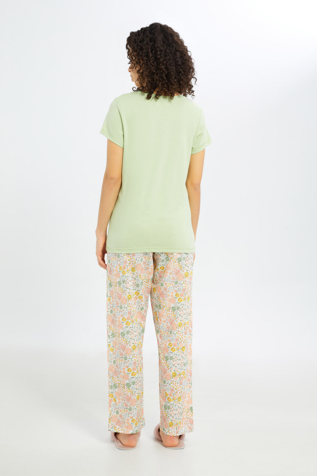Redtag-Women-Assorted-Short-Sleeves-Table-Pajama-Set-Category:Pyjama-Sets,-Colour:Assorted,-Deals:New-In,-Filter:Women's-Clothing,-H1:LWR,-H2:LDN,-H3:NWR,-H4:PJS,-New-In-Women-APL,-Non-Sale,-Promo:TBL,-S23C,-Season:S23C,-Section:Women,-TBL,-Women-Pyjama-Sets--