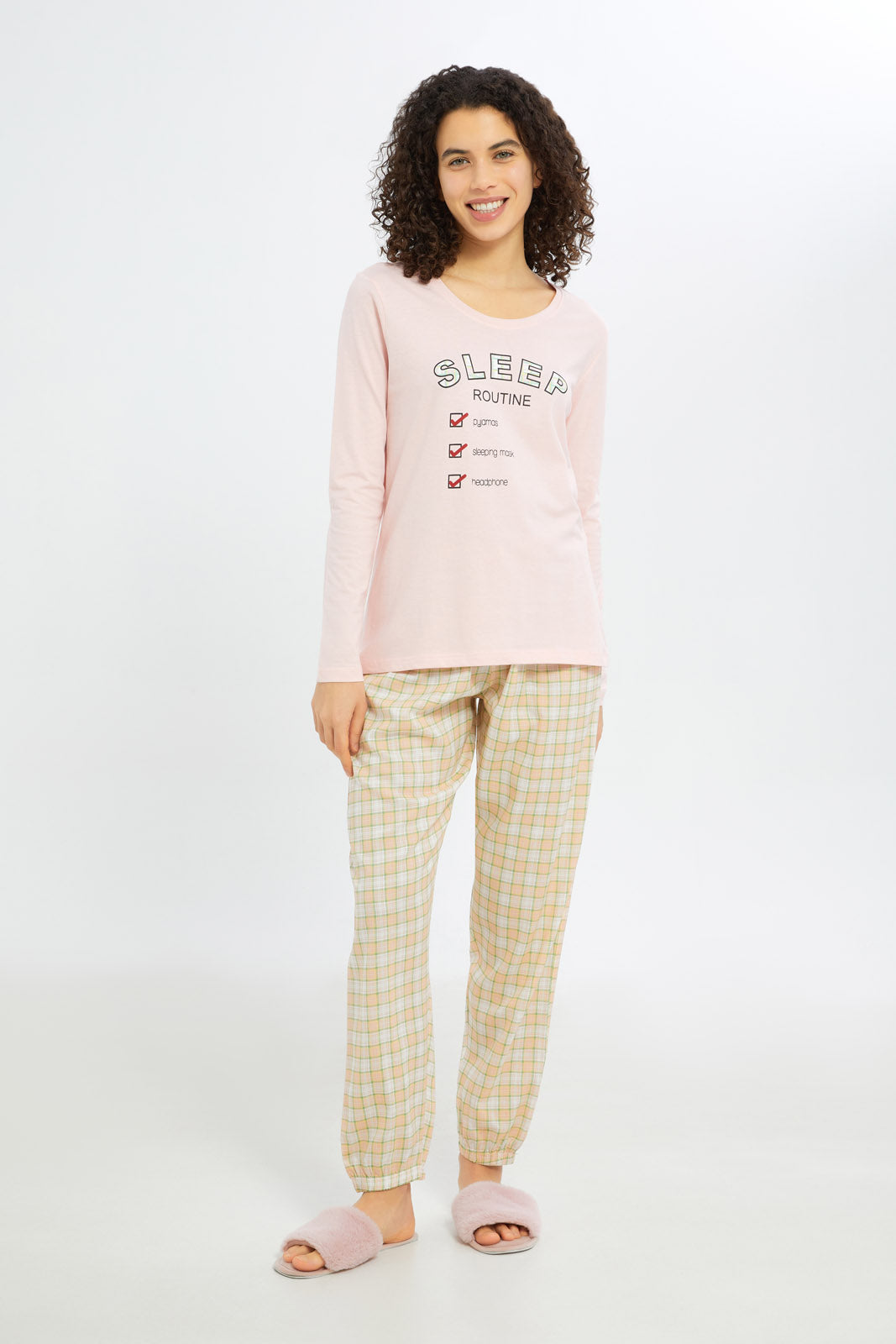 Redtag-Women-Assorted-Long-Sleeves-Table-Pajama-Set-Category:Pyjama-Sets,-Colour:Assorted,-Deals:New-In,-Filter:Women's-Clothing,-H1:LWR,-H2:LDN,-H3:NWR,-H4:PJS,-New-In-Women-APL,-Non-Sale,-Promo:TBL,-S23C,-Season:S23C,-Section:Women,-TBL,-Women-Pyjama-Sets--