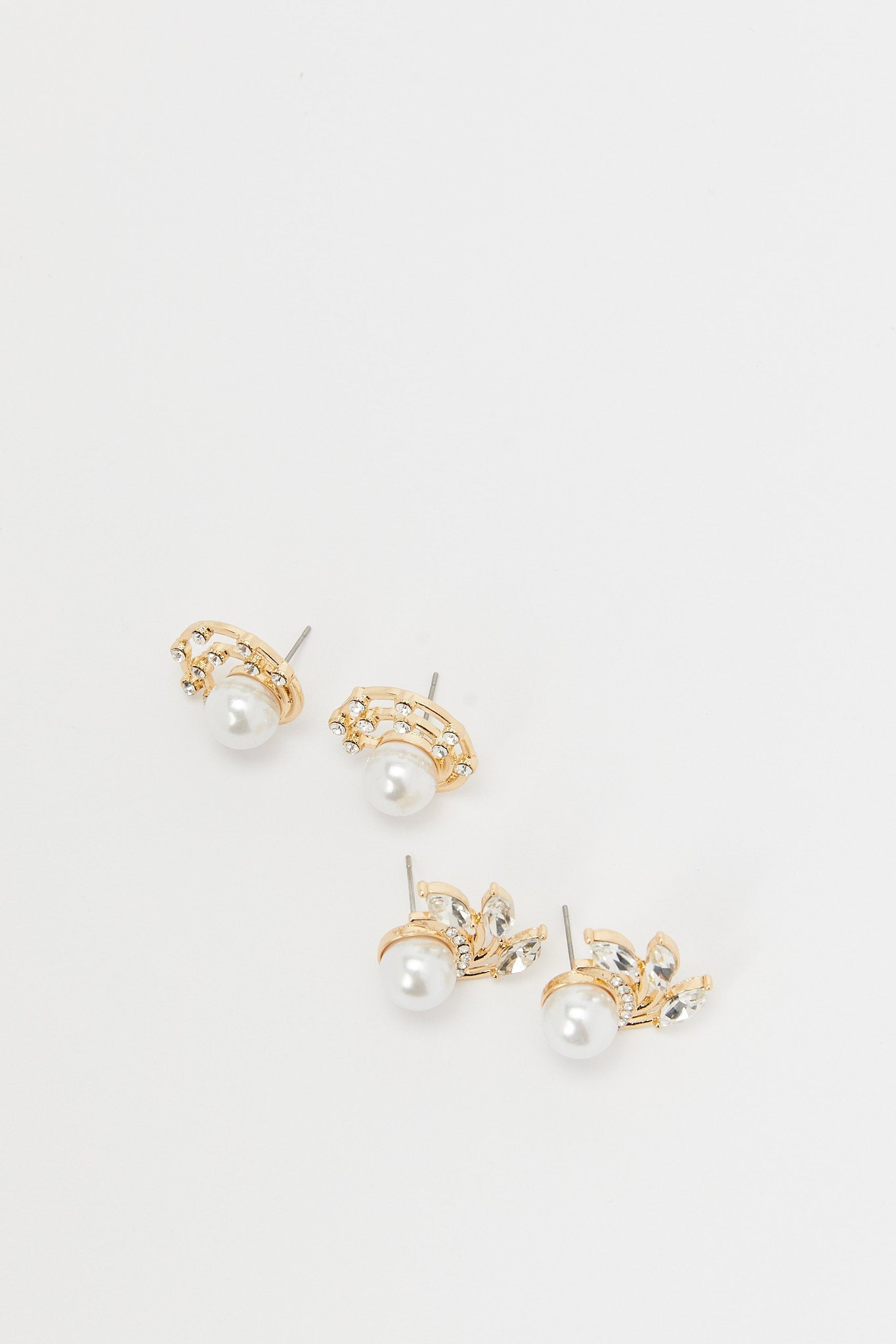 Redtag-Statement-Studs-And-Hoops-Set-Category:Jwellery,-Colour:Assorted,-Filter:Women's-Accessories,-LEC-Jewellery,-New-In,-New-In-Women-ACC,-Non-Sale,-RMD,-S23B,-Section:Women-Women-