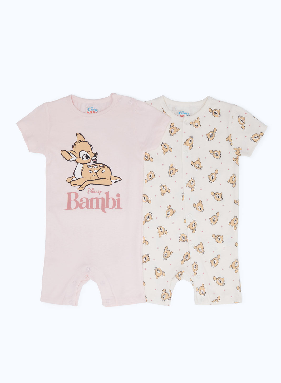 Redtag-Girls-Pale-Pink-2-Piece-Bambi-Gift-Set-Category:Rompers,-Colour:Apricot,-Deals:2-FOR-90,-Deals:New-In,-Filter:Baby-(0-to-12-Mths),-H1:KWR,-H2:NBF,-H3:RMS,-H4:RMS,-NBG-Rompers,-New-In-NBG-APL,-Non-Sale,-S23C,-Season:S23B,-Section:Boys-(0-to-14Yrs)-Baby-0 to 12 Months