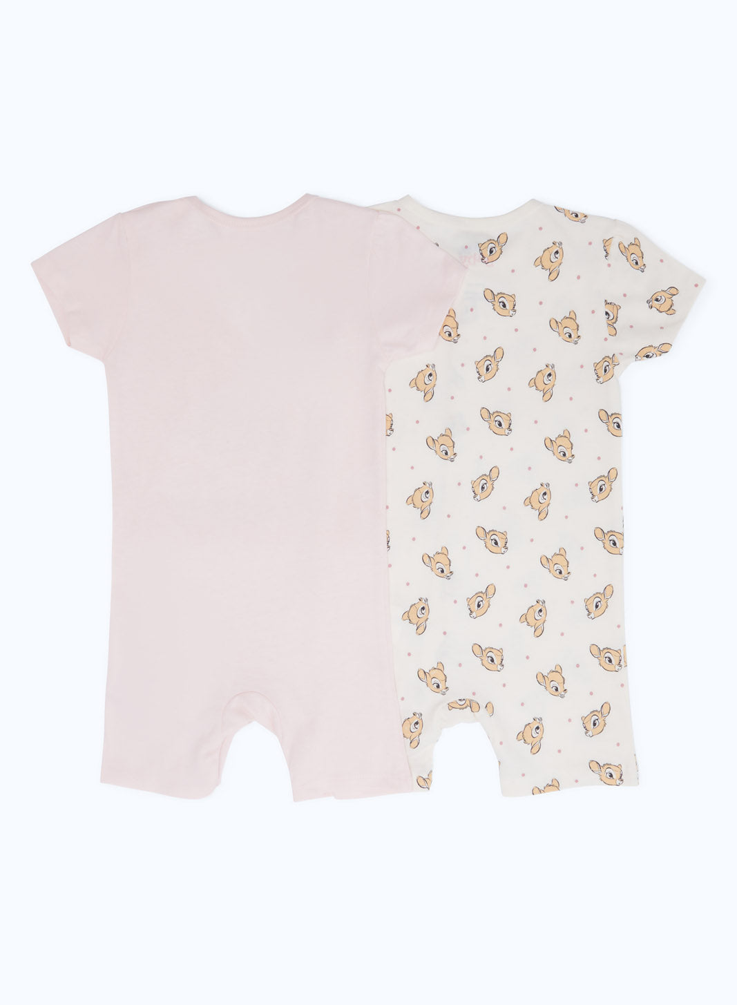 Redtag-Girls-Pale-Pink-2-Piece-Bambi-Gift-Set-Category:Rompers,-Colour:Apricot,-Deals:2-FOR-90,-Deals:New-In,-Filter:Baby-(0-to-12-Mths),-H1:KWR,-H2:NBF,-H3:RMS,-H4:RMS,-NBG-Rompers,-New-In-NBG-APL,-Non-Sale,-S23C,-Season:S23B,-Section:Boys-(0-to-14Yrs)-Baby-0 to 12 Months