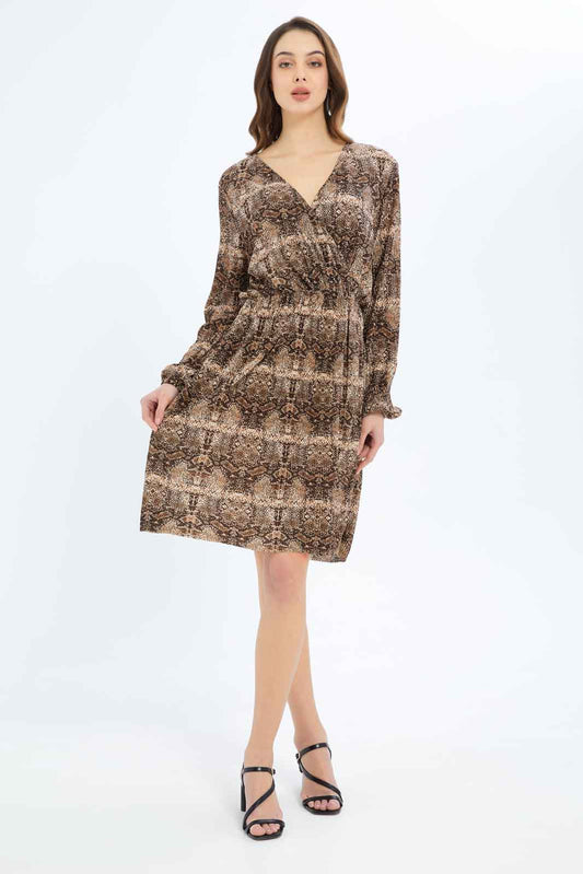 Redtag-Women-Pusse-Wrap-Dress-Category:Dresses,-Colour:Assorted,-Deals:New-In,-Filter:Women's-Clothing,-New-In-Women-APL,-Non-Sale,-S23B,-Section:Women,-Women-Dresses-Women's-