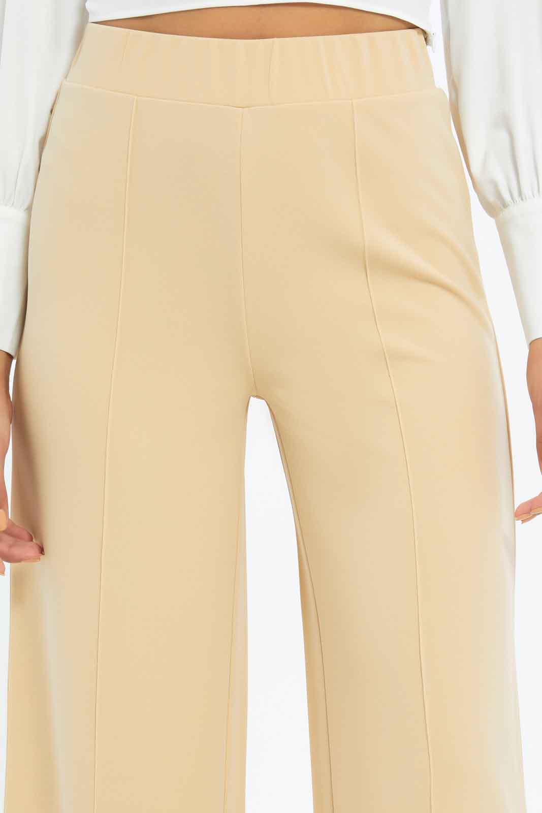 Redtag-Women-Front-Pin-Tuck-Wide-Leg-Trouser-Category:Trousers,-Colour:Beige,-Deals:New-In,-Filter:Women's-Clothing,-New-In-Women-APL,-Non-Sale,-S23C,-Section:Women,-Women-Trousers-Women's-