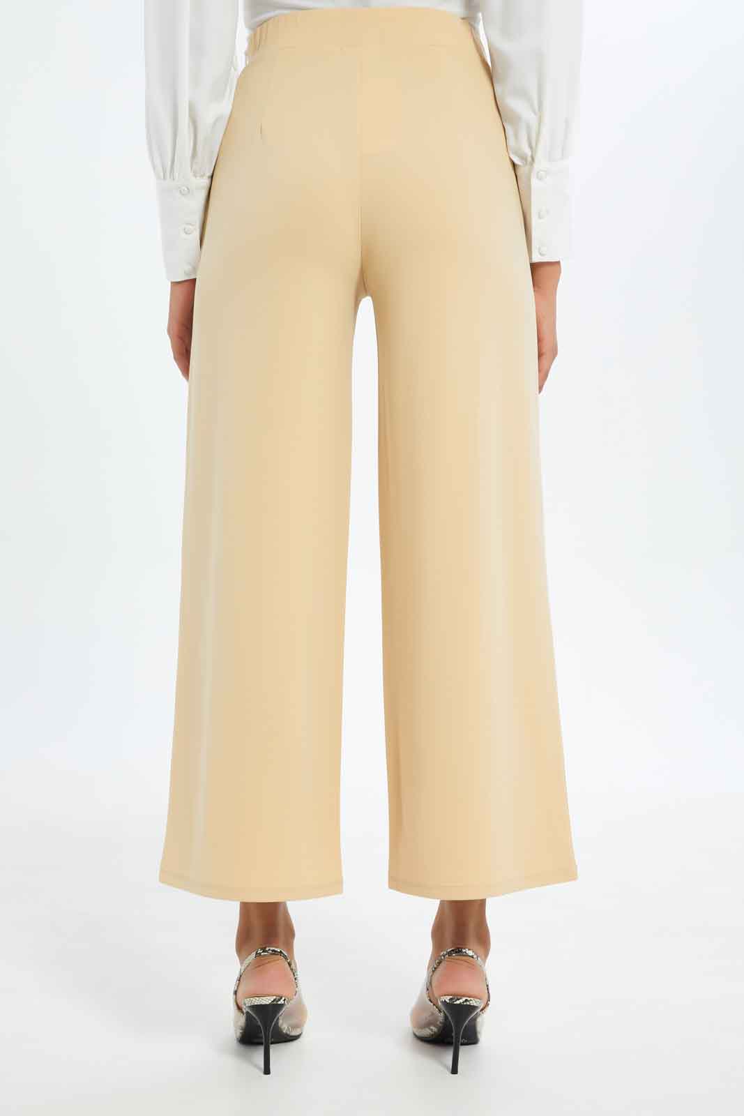 Redtag-Women-Front-Pin-Tuck-Wide-Leg-Trouser-Category:Trousers,-Colour:Beige,-Deals:New-In,-Filter:Women's-Clothing,-New-In-Women-APL,-Non-Sale,-S23C,-Section:Women,-Women-Trousers-Women's-