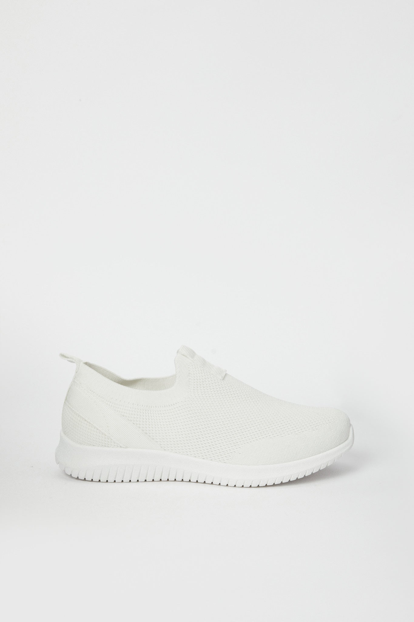 Redtag-White-Slip-On-Classic-Sneaker-Category:Trainers,-Colour:White,-Deals:New-In,-Filter:Women's-Footwear,-H1:FOO,-H2:LAD,-H3:TRN,-H4:CLT,-N/A,-New-In-Women-FOO,-Non-Sale,-S23B,-Season:S23B,-Section:Women,-Women-Trainers-Women's-