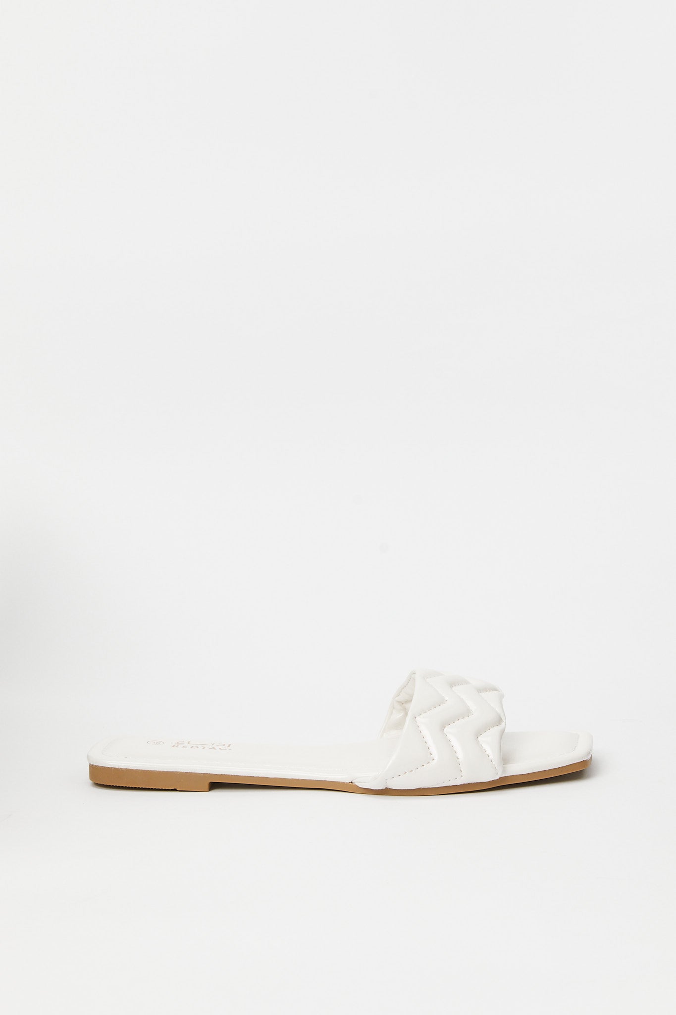Redtag-White-Quilt-Mule-Category:Sandals,-Colour:White,-Deals:New-In,-Filter:Women's-Footwear,-H1:FOO,-H2:LAD,-H3:SAF,-H4:SAN,-LEC-Sandals,-N/A,-New-In-Women-FOO,-Non-Sale,-S23B,-Season:S23B,-Section:Women-Women's-