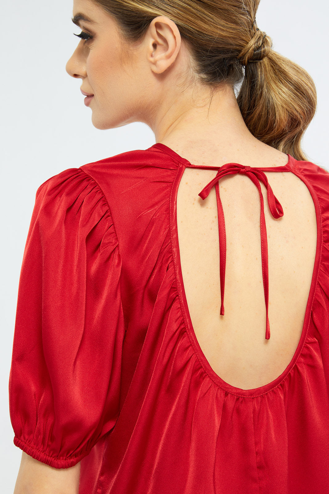 Redtag-Women-Dk-Pink-Boulse-Category:Blouses,-Colour:Fuchsia,-Deals:New-In,-Filter:Women's-Clothing,-H1:LWR,-H2:LDC,-H3:BLO,-H4:CBL,-LDC,-LDC-Blouses,-New-In-LDC-APL,-Non-Sale,-S23C,-Season:S23C,-Section:Women-Women's-