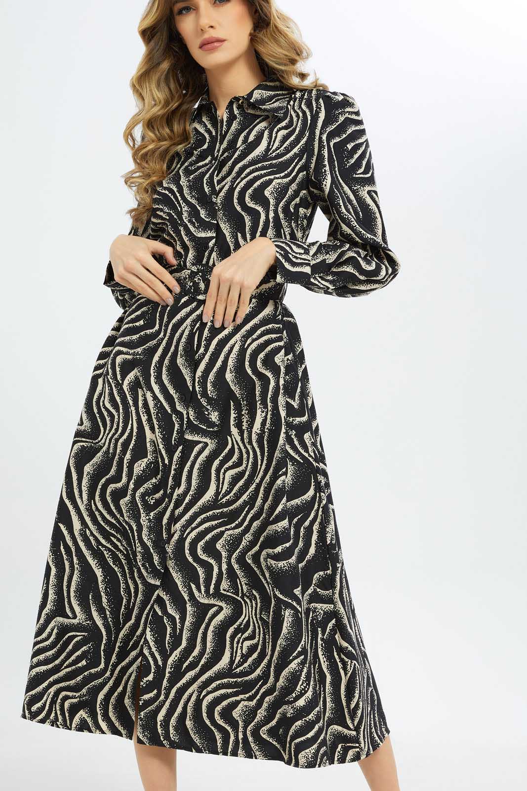 Redtag-Women-Assorted-Printed-Long-Sleeve-Dress-Category:Dresses,-Colour:Assorted,-Deals:New-In,-Filter:Women's-Clothing,-H1:LWR,-H2:LDC,-H3:DRS,-H4:CAD,-LDC,-LDC-Dresses,-New-In-LDC-APL,-Non-Sale,-S23C,-Season:S23C,-Section:Women-Women's-