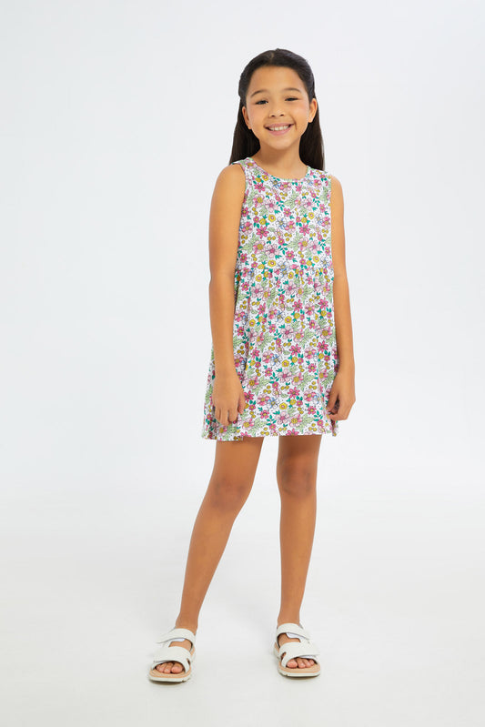 Redtag-Girls-Sleeveless-Opp-Knit-Dress---Lilac-Butterfly-Category:Dresses,-Colour:Lilac,-Deals:New-In,-Filter:Girls-(2-to-8-Yrs),-GIR-Dresses,-H1:KWR,-H2:GIR,-H3:DRS,-H4:CAD,-New-In-GIR-APL,-Non-Sale,-S23C,-Season:S23C,-Section:Girls-(0-to-14Yrs),-VLM-Girls-2 to 8 Years