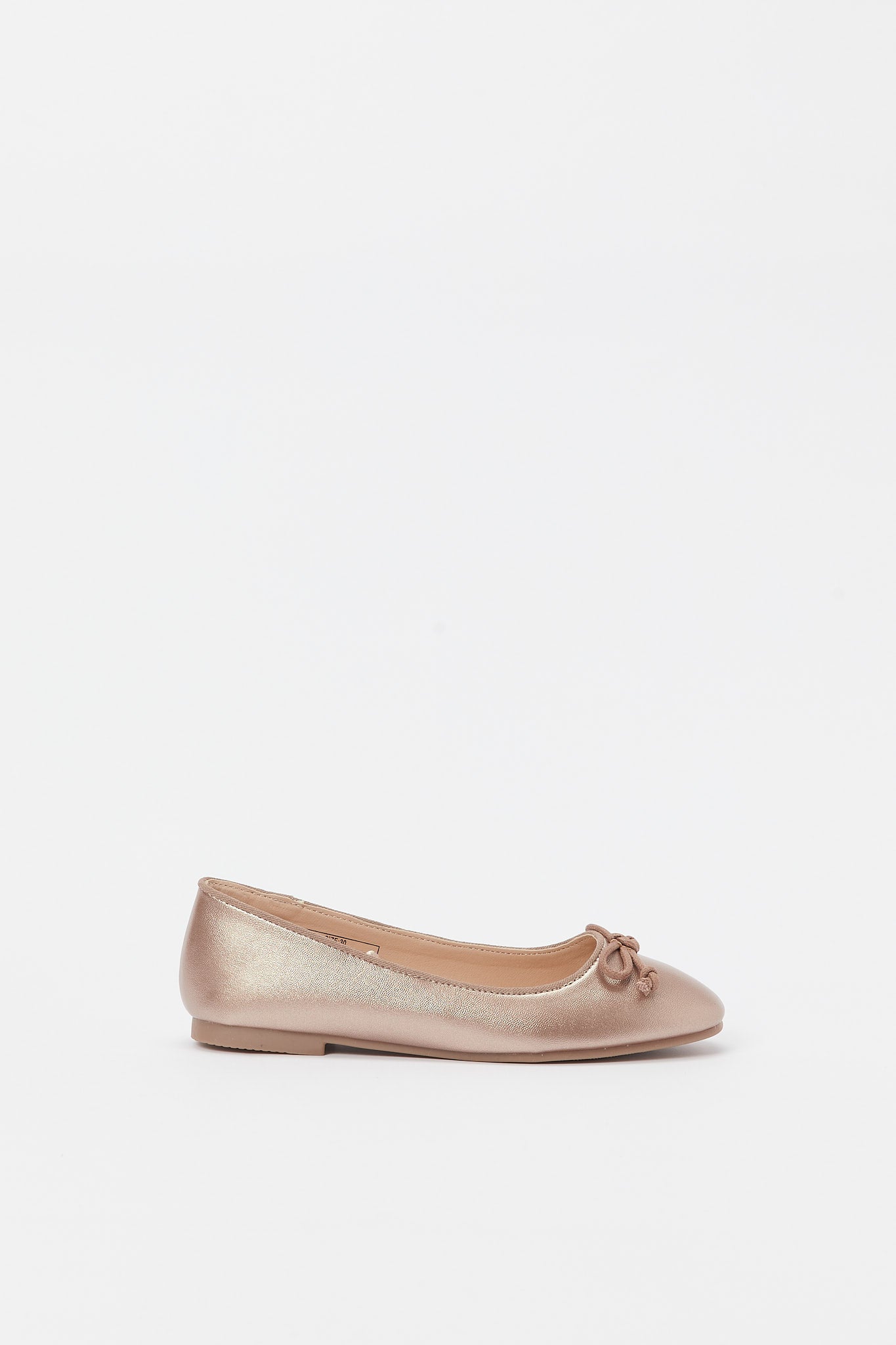 Redtag-Copper-Bow-Ballerina-Category:Shoes,-Colour:Copper,-Deals:New-In,-Filter:Girls-Footwear-(5-to-14-Yrs),-GSR-Shoes,-H1:FOO,-H2:GSR,-H3:SHO,-H4:CAH,-N/A,-New-In-GSR-FOO,-Non-Sale,-S23B,-Season:S23B,-Section:Girls-(0-to-14Yrs)-Senior-Girls-5 to 14 Years