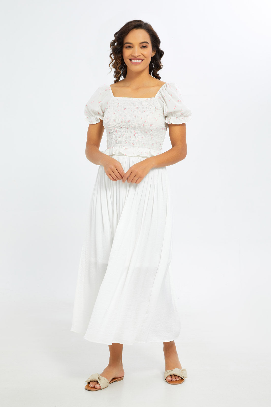 Redtag-Women-Printed-Shirred-Body-Crop-Top-Category:Blouses,-Colour:Assorted,-Deals:New-In,-Filter:Women's-Clothing,-H1:LWR,-H2:LAD,-H3:BLO,-H4:CBL,-New-In-Women-APL,-Non-Sale,-S23C,-Season:S23C,-Section:Women,-Women-Blouses-Women's-