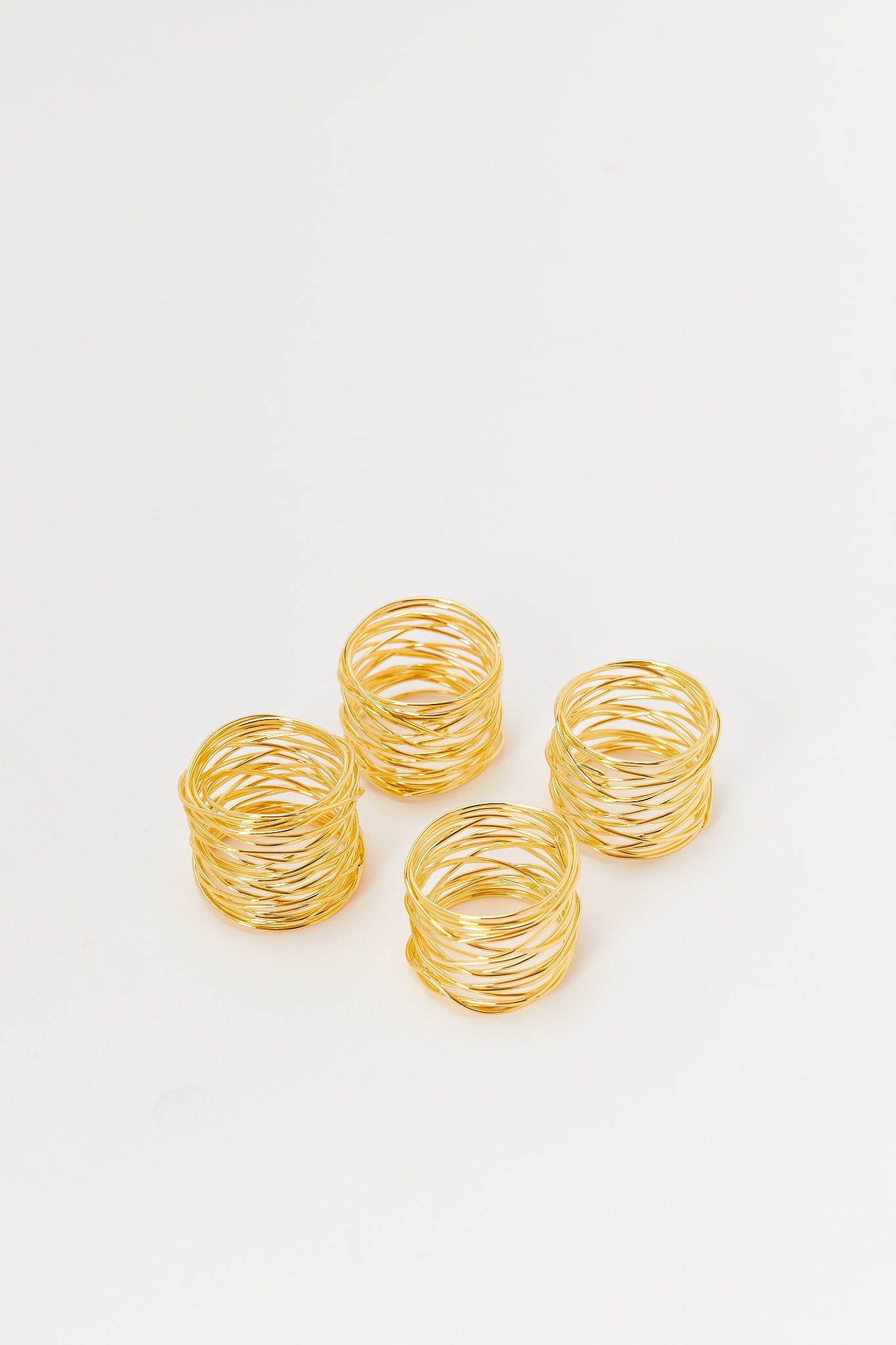 Redtag-Gold-Napkin-Ring
(4-Piece)-Category:2-Tier-Stand,-Colour:Gold,-Deals:New-In,-Filter:Home-Dining,-H1:HMW,-H2:DIN,-H3:KIS,-H4:ACC,-HMW-DIN-Kitchen-Accessories,-New-In-HMW-DIN,-Non-Sale,-Packs,-S23B,-Season:S23B,-Section:Homewares,-Set:Set-of-4,-Style:KITCHEN-ACCESSORIES-Home-Dining-