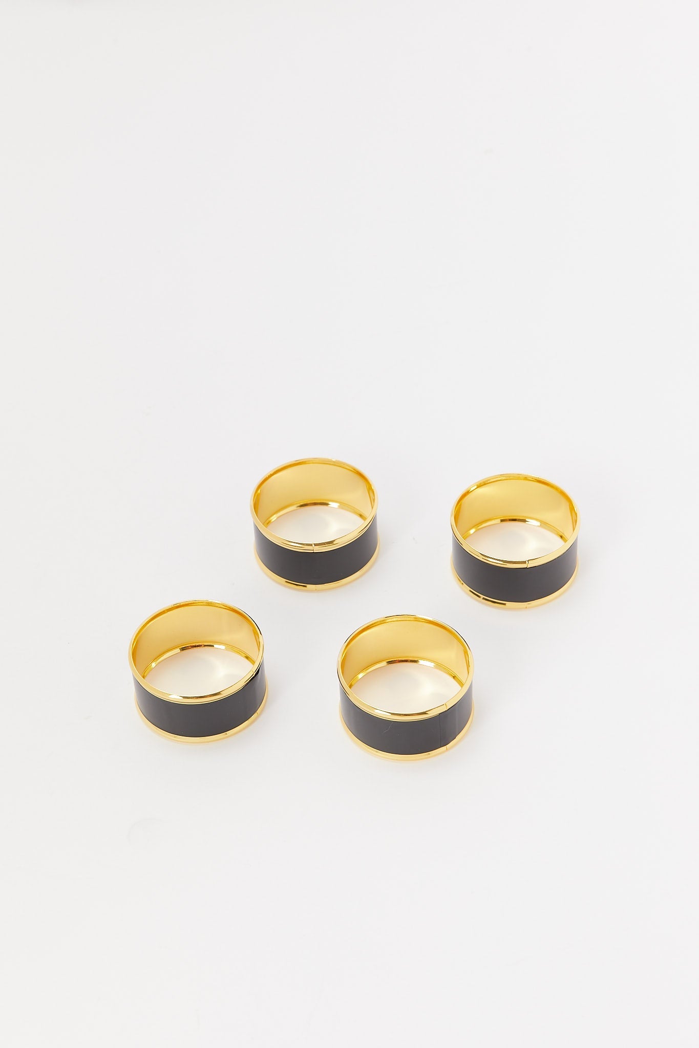 Redtag-Black-Napkin-Ring
(4-Piece)-Category:2-Tier-Stand,-Colour:Black,-Deals:New-In,-Filter:Home-Dining,-H1:HMW,-H2:DIN,-H3:KIS,-H4:ACC,-HMW-DIN-Kitchen-Accessories,-New-In-HMW-DIN,-Non-Sale,-Packs,-S23B,-Season:S23B,-Section:Homewares,-Set:Set-of-4,-Style:KITCHEN-ACCESSORIES-Home-Dining-