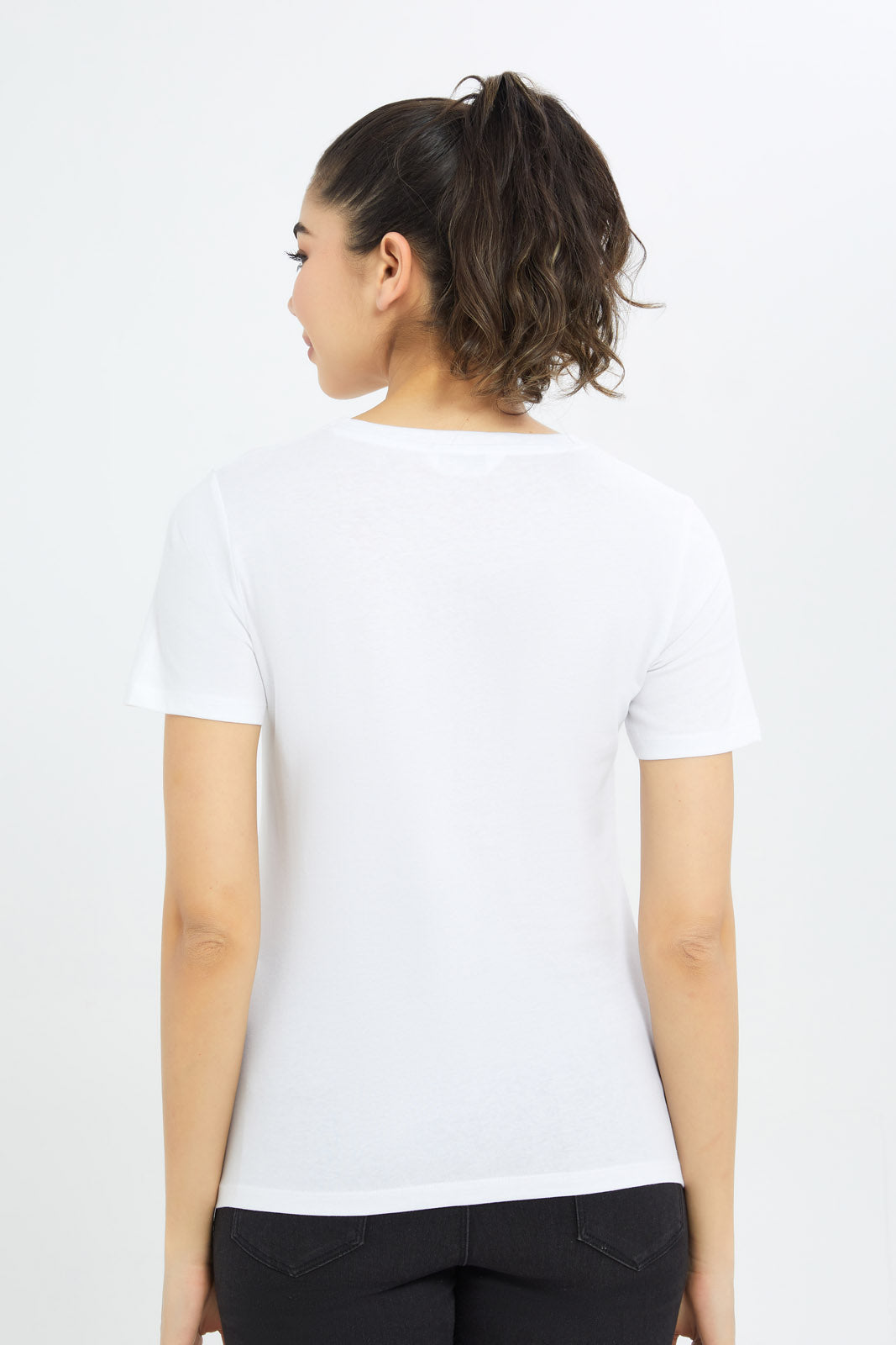Redtag-Women-White-Sicily-Art-Embellished-T-Shirt-Category:T-Shirts,-Colour:White,-Deals:New-In,-Filter:Women's-Clothing,-H1:LWR,-H2:LAD,-H3:TSH,-H4:CAT,-New-In-Women-APL,-Non-Sale,-Promo:TBL,-S23C,-Season:S23C,-Section:Women,-TBL,-Women-T-Shirts-Women's-