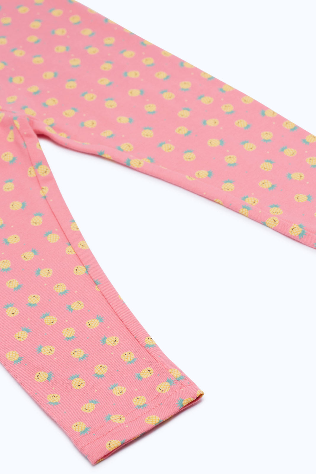 Redtag-Girls-Pink-Pineapple-Aop-Legging-Category:Leggings,-Colour:Apricot,-Deals:New-In,-Filter:Infant-Girls-(3-to-24-Mths),-H1:KWR,-H2:ING,-H3:TRS,-H4:LEG,-ING-Leggings,-New-In-ING-APL,-Non-Sale,-S23C,-Season:S23C,-Section:Girls-(0-to-14Yrs)-Infant-Girls-3 to 24 Months