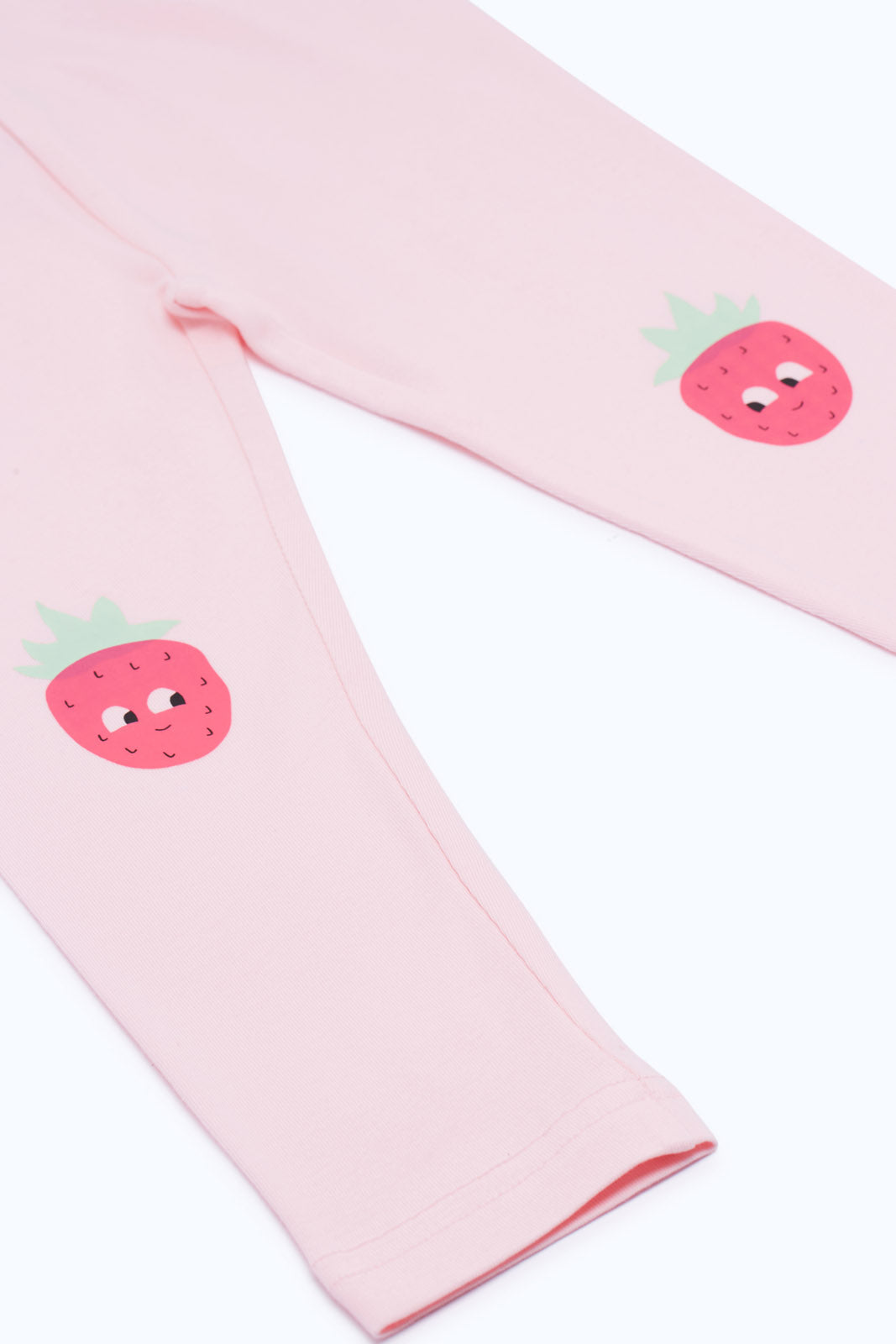 Redtag-Girls-Pink-Strawberry-Print-Legging-Category:Leggings,-Colour:Apricot,-Deals:New-In,-Filter:Infant-Girls-(3-to-24-Mths),-H1:KWR,-H2:ING,-H3:TRS,-H4:LEG,-ING-Leggings,-New-In-ING-APL,-Non-Sale,-S23C,-Season:S23C,-Section:Girls-(0-to-14Yrs)-Infant-Girls-3 to 24 Months