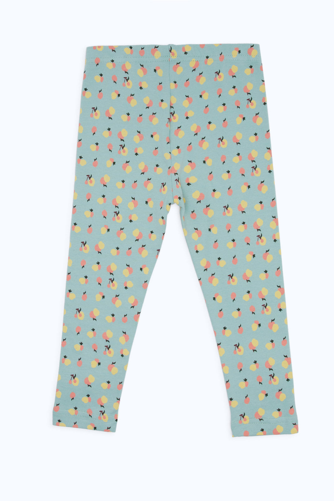 Redtag-Girls-Sage-Fruit-Aop-Legging-Category:Leggings,-Colour:Green,-Deals:New-In,-Filter:Infant-Girls-(3-to-24-Mths),-H1:KWR,-H2:ING,-H3:TRS,-H4:LEG,-ING-Leggings,-New-In-ING-APL,-Non-Sale,-S23C,-Season:S23C,-Section:Girls-(0-to-14Yrs)-Infant-Girls-3 to 24 Months