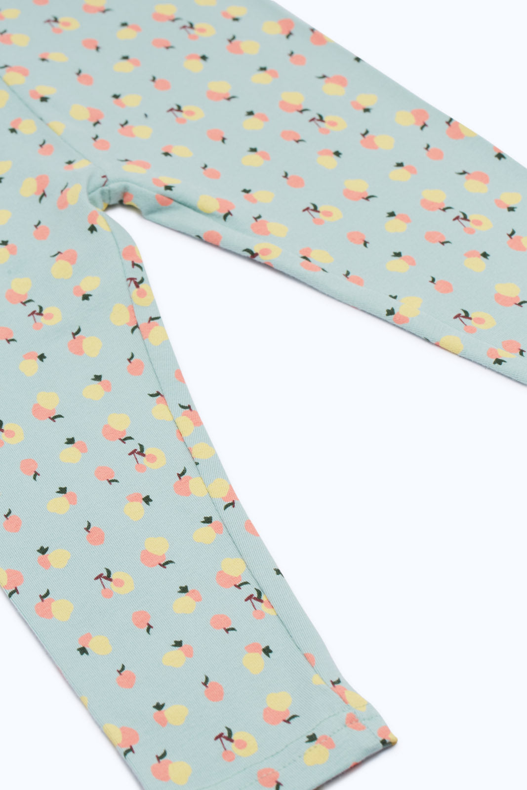 Redtag-Girls-Sage-Fruit-Aop-Legging-Category:Leggings,-Colour:Green,-Deals:New-In,-Filter:Infant-Girls-(3-to-24-Mths),-H1:KWR,-H2:ING,-H3:TRS,-H4:LEG,-ING-Leggings,-New-In-ING-APL,-Non-Sale,-S23C,-Season:S23C,-Section:Girls-(0-to-14Yrs)-Infant-Girls-3 to 24 Months