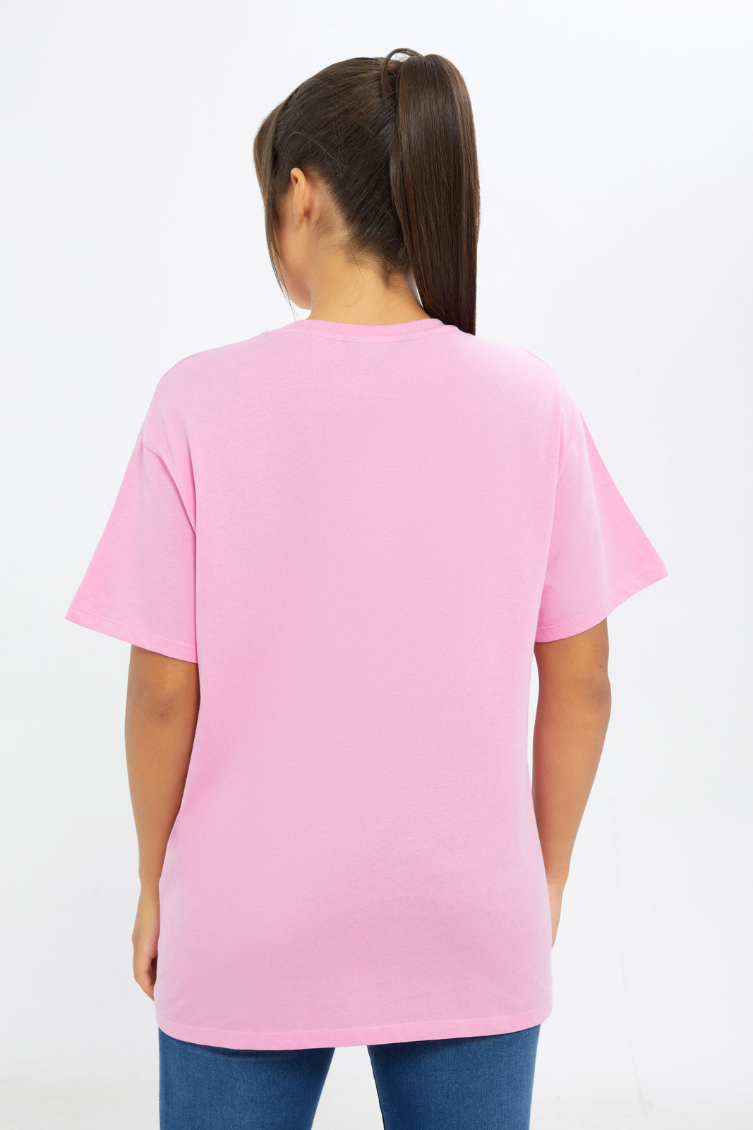Redtag-Women-Lilac-Neck-Embellishments-T-Shirt-Category:T-Shirts,-Colour:Lilac,-Deals:New-In,-Filter:Women's-Clothing,-H1:LWR,-H2:LAD,-H3:TSH,-H4:CAT,-New-In-Women-APL,-Non-Sale,-S23C,-Season:S23C,-Section:Women,-Women-T-Shirts-Women's-