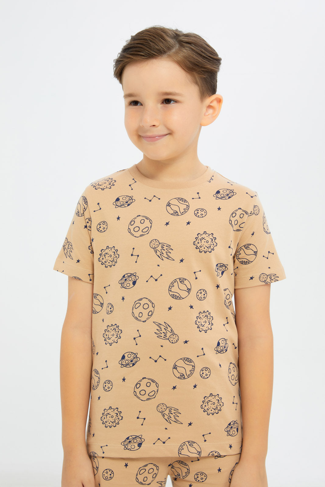 Redtag-Boys-Stone-Truck-Aop-Pyjama-Set-BOY-Pyjama-Sets,-Category:Pyjama-Sets,-Colour:Grey,-Deals:New-In,-Filter:Boys-(2-to-8-Yrs),-H1:KWR,-H2:BOY,-H3:NWR,-H4:PJS,-New-In-BOY-APL,-Non-Sale,-S23D,-Season:S23D,-Section:Boys-(0-to-14Yrs)-Boys-2 to 8 Years