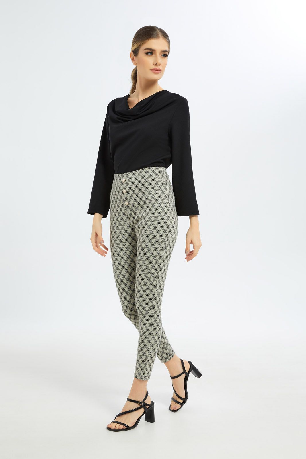 Redtag-Women-Black-Cowl-Neck-Top-Category:Blouses,-Colour:Black,-Deals:New-In,-Filter:Women's-Clothing,-H1:LWR,-H2:LDC,-H3:BLO,-H4:CBL,-LDC,-LDC-Blouses,-New-In-LDC-APL,-Non-Sale,-S23C,-Season:S23C,-Section:Women-Women's-