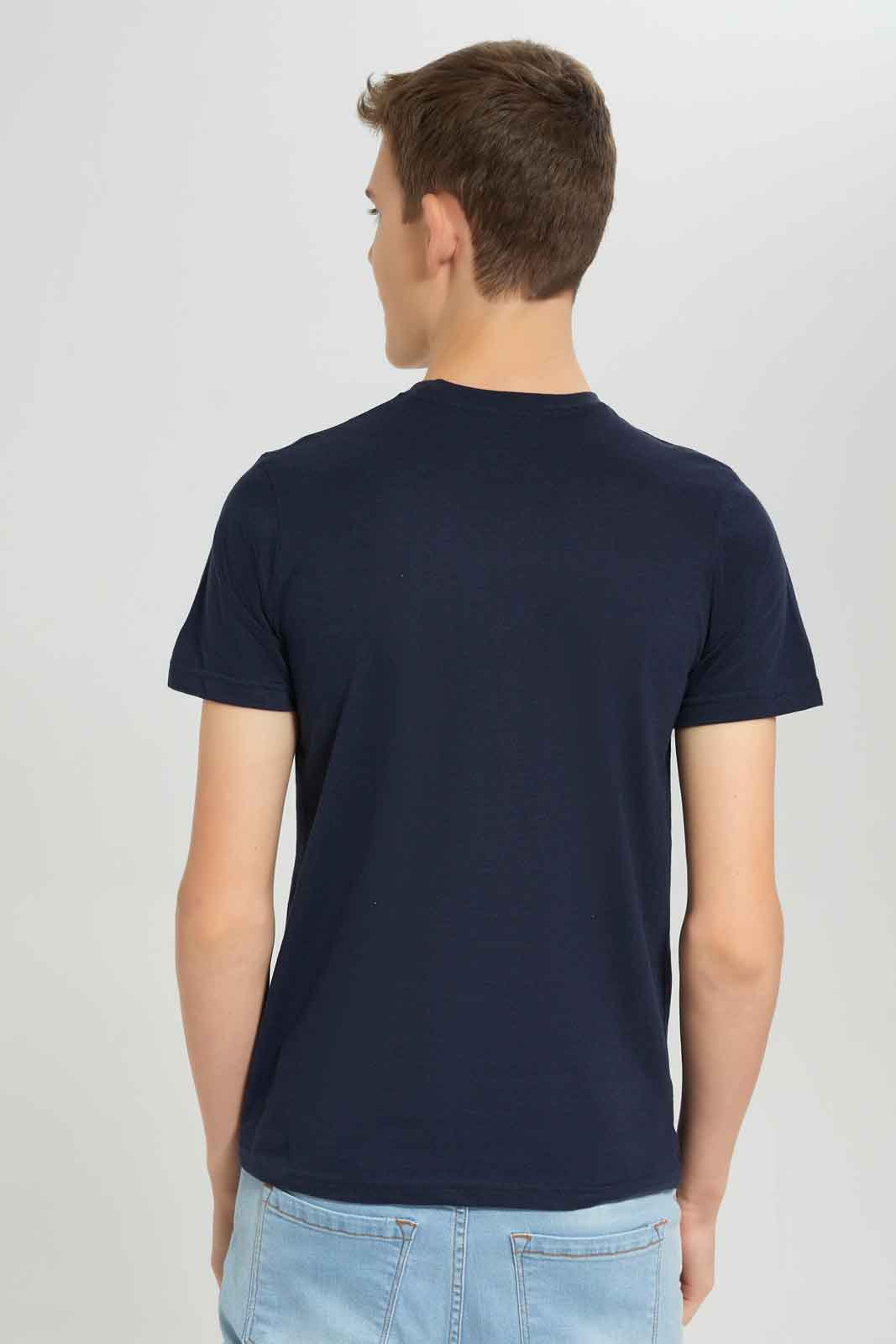 Boys Navy Short Sleeve T-Shirt