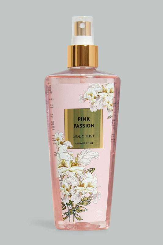 Pink Passion Glam Body Mist For Women (250ml)