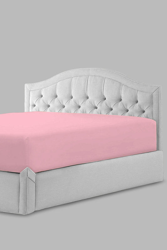 Pink Fitted Sheet (Single Size)