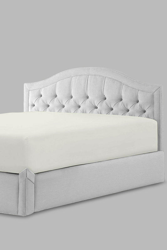 Ivory Fitted Sheet (King Size)